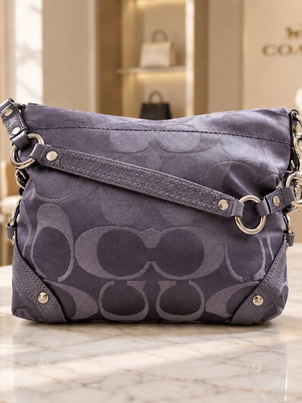 AUTHENTIC VINTAGE COACH CROSSBODY BAG